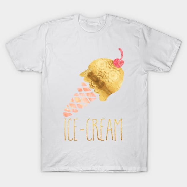 ice cream T-Shirt by Gwynlee